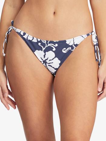 Roxy Beach Classics Bikini Tie Side Women's Bikini Bottoms Indigo | SG_LW2905