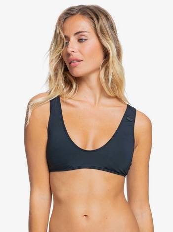 Roxy Beach Classics Elongated Triangle Women's Bikini Tops Dark Grey | SG_LW1445