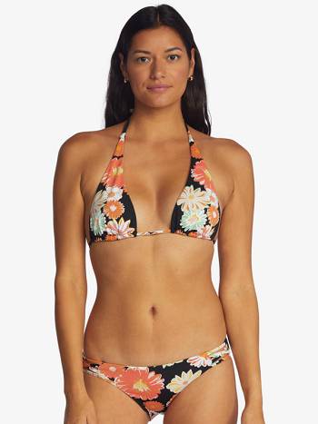 Roxy Beach Classics Elongated Triangle Women's Bikini Tops Dark Grey | SG_LW6014