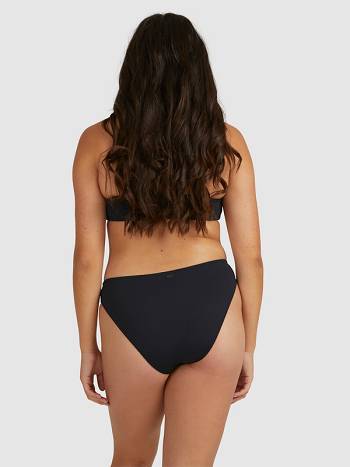 Roxy Beach Classics Full Women's Bikini Bottoms Black | SG_LW5600