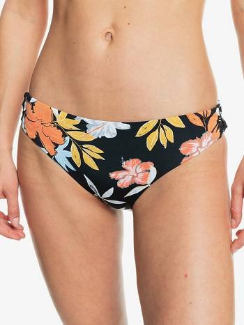 Roxy Beach Classics Hipster Women's Bikinis Dark Grey flower | SG_LW8061