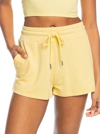 Roxy Check Out Women's Shorts yellow | SG_LW1177