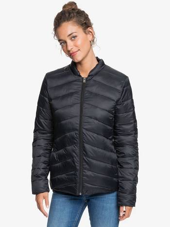 Roxy Coast Road Puffy Women's Jackets Dark Grey | SG_LW5876