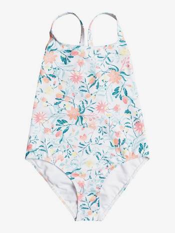 Roxy Color Garden Kids' Swim White Multicolor | SG_LW2980