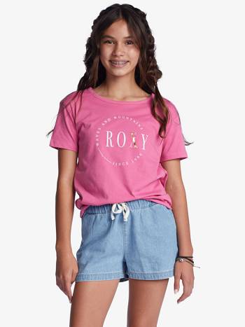 Roxy Day And Night Kids' T-Shirt pink | SG_LW5790