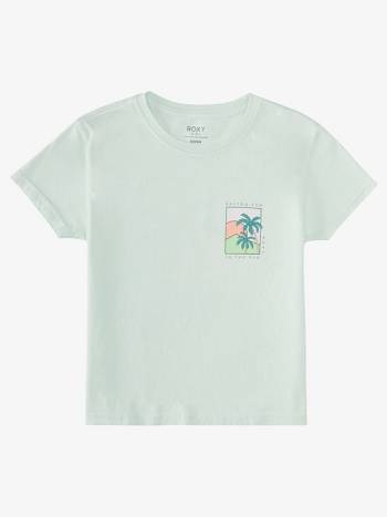 Roxy Early Morning Boyfriend Kids' T-Shirt green | SG_LW6365