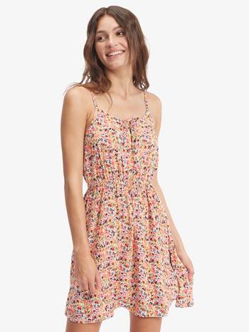 Roxy Everything Is Fine Strappy Women's Dress Rose | SG_LW1633