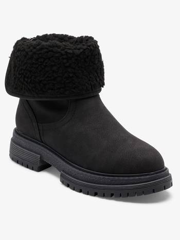 Roxy Fall Slip-On Women's Snow Boots Black | SG_LW6544