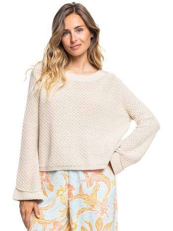 Roxy Faraway Shades Women's Sweaters Beige | SG_LW5215