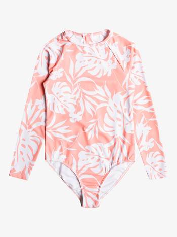 Roxy Flowers Addict Kids' Surf Coral | SG_LW7691