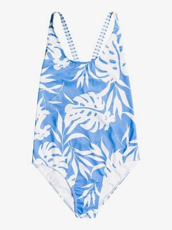 Roxy Flowers Addict Kids' Swim blue Flower | SG_LW9077