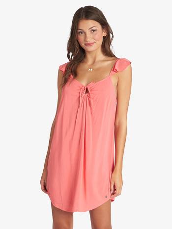 Roxy Future Thoughts Woven Strappy Mini Women's Essentials Rose | SG_LW2458