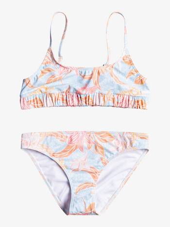 Roxy Good Romance Bralette Kids' Swim Blue | SG_LW1576