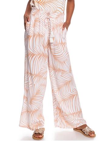 Roxy Inside Rhythm Beach Women's Pants pink flower | SG_LW9996