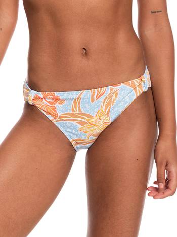 Roxy Island In The Sun Hipster Women's Bikini Bottoms Blue | SG_LW7000