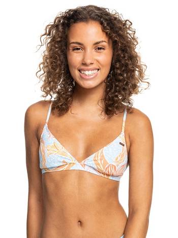 Roxy Island In The Sun Triangle Women's Bikinis Blue | SG_LW6372