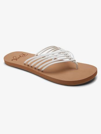 Roxy Jasmine Women's Sandals White | SG_LW3360