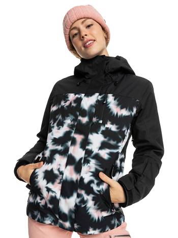 Roxy Jetty 3-in-1 Insulated Women's Snow Jackets Black | SG_LW3614