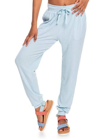 Roxy Just For Chilling Rib Women's Loungewear Blue | SG_LW1250