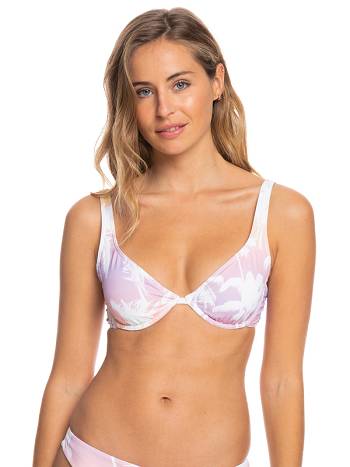 Roxy Lahaina Lights Underwire Bra Women's Bikini Tops Coral | SG_LW4213