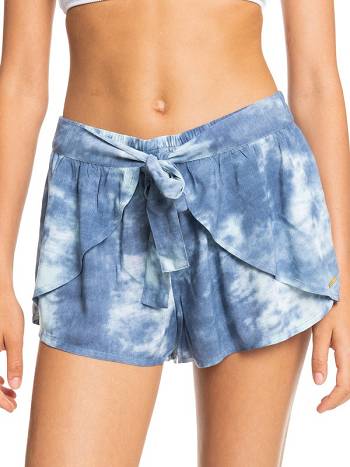 Roxy Lemon Chill Beach Women's Shorts Blue | SG_LW2650