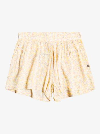 Roxy Let Him Go Viscose Kids' Shorts yellow | SG_LW2031