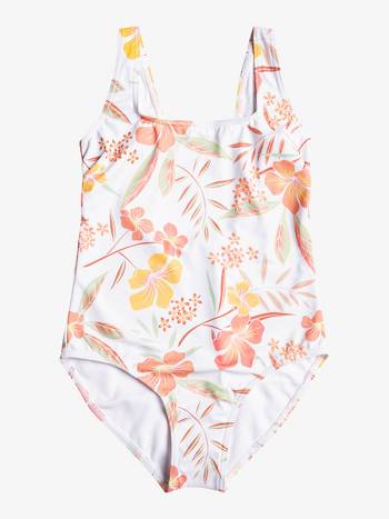 Roxy Life Enjoyers Kids' Swim White | SG_LW1649