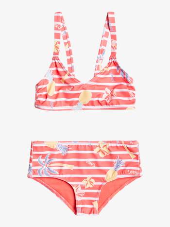 Roxy Little Pineapple Bralette Kids' Swim Rose | SG_LW9539