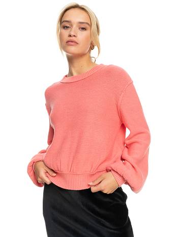 Roxy Loft Music Women's Sweaters Rose pink | SG_LW2061