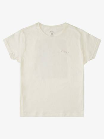 Roxy Log Morning Boyfriend Women's T-Shirt Beige | SG_LW3114