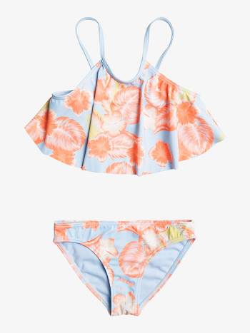 Roxy Magic Spirit Flutter Kids' Swim blue Flower | SG_LW7530