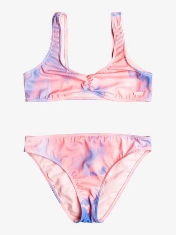 Roxy Malibu Story Bralette Kids' Swim Coral | SG_LW2829