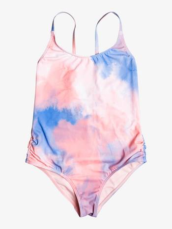 Roxy Malibu Story Kids' Swim Coral | SG_LW8449