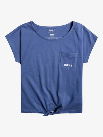 Roxy Map Of The Jungle Kids' T-Shirt Blue | SG_LW2847