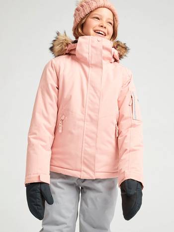 Roxy Meade Girl Insulated Kids' Jackets Rose | SG_LW4866