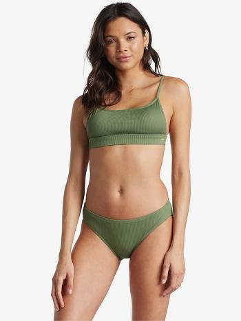 Roxy Mind Of Freedom Full Women's Bikinis green | SG_LW6356