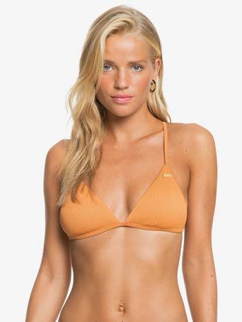 Roxy Mind Of Freedom Triangle Women's Bikinis yellow | SG_LW5169