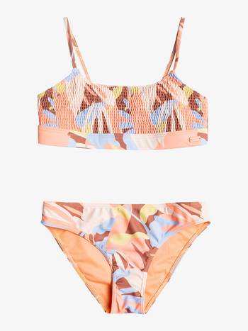 Roxy Moonlight Story Athletic Kids' Swim Brown | SG_LW1969