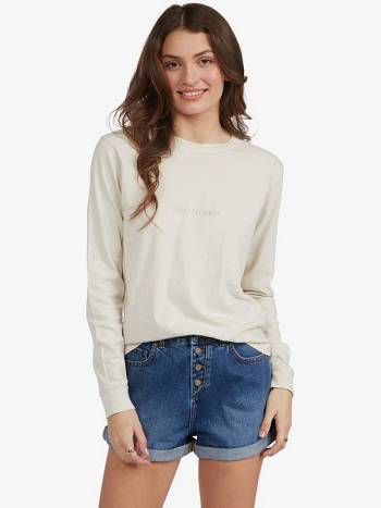 Roxy Mountain Love Long Sleeve Women's T-Shirt White | SG_LW9535