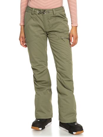 Roxy Nadia Insulated Women's Snow Pants Deep Green | SG_LW8638