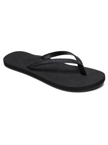 Roxy Napili Women's Flip Flops Black | SG_LW3333