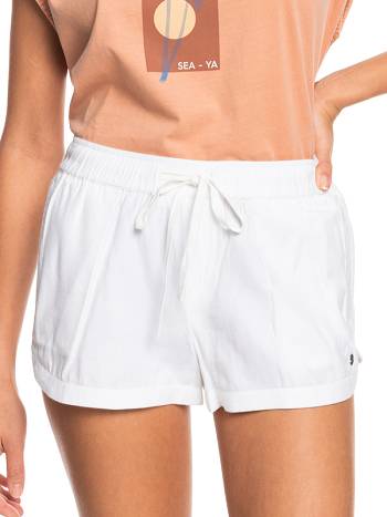 Roxy New Impossible Love Pull-On Beach Women's Essentials White | SG_LW8378