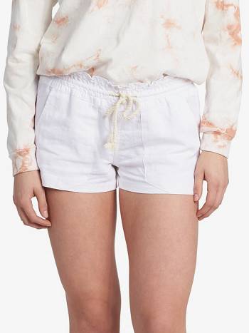 Roxy Oceanside Women's Shorts White | SG_LW2473