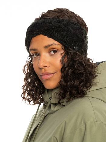 Roxy Osten Headband Women's Beanies Black | SG_LW9589