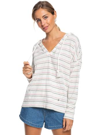 Roxy Paddle Out Women's Hoodies White | SG_LW4396