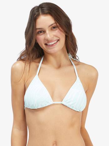 Roxy Palm Tree Dreams Triangle Women's Bikinis White | SG_LW5288