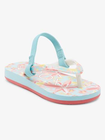 Roxy Pebbles Kids' Sandals Blue / Yellow | SG_LW8821