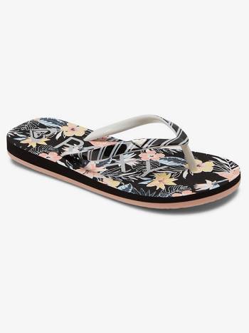 Roxy Pebbles Kids' Sandals Dark Grey / Black | SG_LW7346