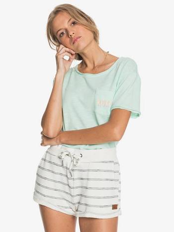 Roxy Perfect Wave Sweat Women's Loungewear White Stripes | SG_LW9476