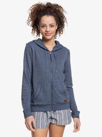 Roxy Perfect Wave Women's Hoodies Indigo | SG_LW6126